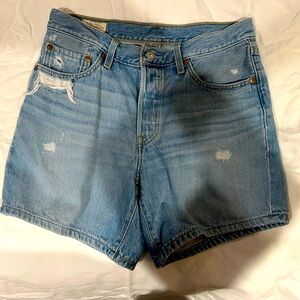 Gently used Levi 501 jean shorts